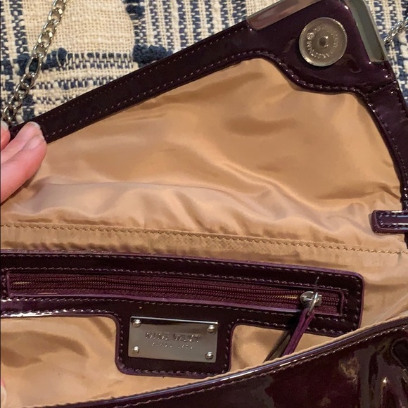 ๐ Nine West Clutch Purse - Deep Plum - Picture 5 of 5